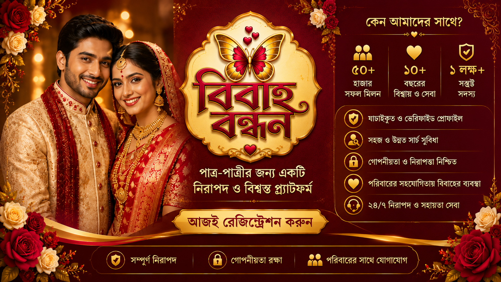বিবাহ বন্ধন service banner
